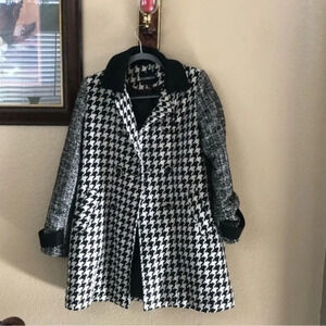 Express Womens Wool Blend Peacoat Coat Size XSmall